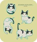 ユミオカ (irokikaze)さんの猫の写真から、かわいいイラストへの提案