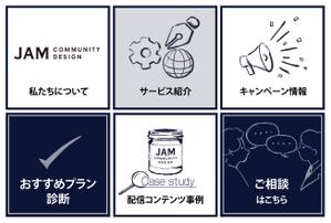 アトリエもふもふ (Atelier-Moff-Moff)さんのLINE公式アカウントのリッチメニュー制作への提案