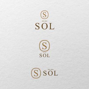 Y-Design (Yuko-Design)さんの美容室　SOL ロゴへの提案