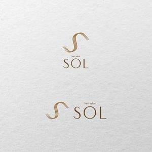 Y-Design (Yuko-Design)さんの美容室　SOL ロゴへの提案