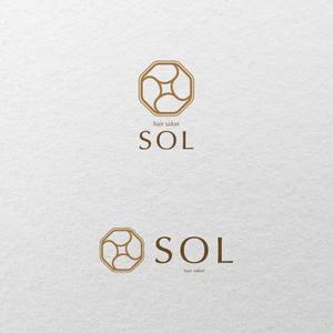 Y-Design (Yuko-Design)さんの美容室　SOL ロゴへの提案