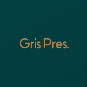 Y-Design (Yuko-Design)さんの2025年春新規OPENカフェ「Gris Pres.」ロゴ制作依頼への提案