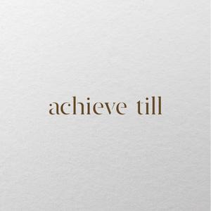 Y-Design (Yuko-Design)さんの美容室「achieve till」のロゴ制作依頼＋記念エコバッグロゴ制作依頼への提案
