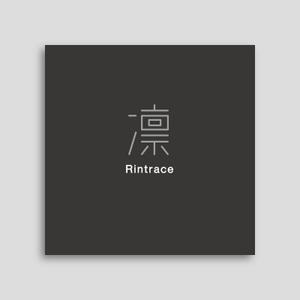 aoki design (aucuba_h8)さんのヘアサロン「Rintrace」のロゴへの提案