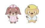 Bedy (dhd_office)さんの新規開業する小児科の2匹の子犬のキャラクターデザインです。への提案