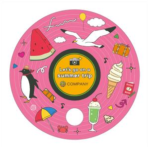 y_hat design (y_hat1202)さんの旅行代理店や飲食店が配布する紙うちわ　デザイン作成（多数採用予定）への提案