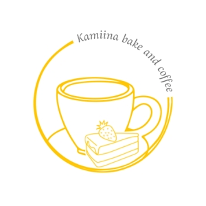 FUKUREI (reref)さんの焼き菓子とコーヒーの店　Kamiina bake and coffee のロゴへの提案
