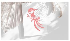 Mothers_Design_ぴよまま (mothers-design_piyomama)さんの歯科医院のロゴの色調と「サンコウチョウ」に似せたキャラクターへの提案