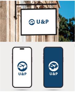 Mothers_Design_ぴよまま (mothers-design_piyomama)さんの航空関連事業を営む「U＆P」のロゴへの提案