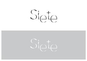 Yuyake (Mine_h)さんの美容室「Siete」のロゴへの提案