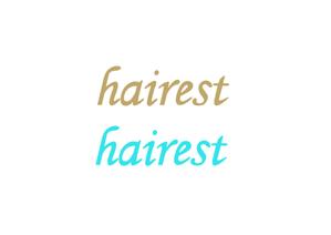 tokinoki (tokinoki)さんの美容室新ブランド【hairest（ヘアレスト）】ロゴデザインへの提案