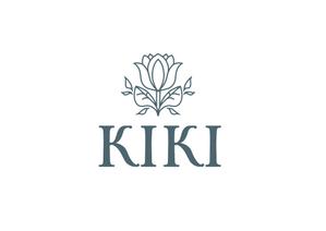 tokinoki (tokinoki)さんのフラワーショップ「KIKI」のロゴへの提案
