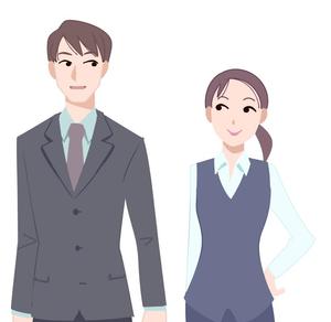 土井 智朗 (Do_it_tomorrow)さんのキャリアのある男性と女性の腰上イラスト作成（２点）への提案