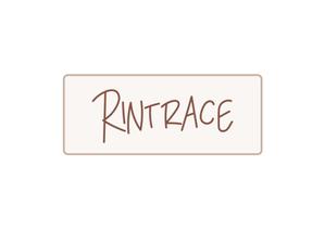 入江田 (irieda187)さんのヘアサロン「Rintrace」のロゴへの提案