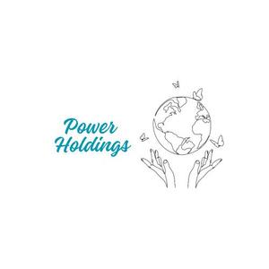 花村あさ (asami_kst)さんのパワーホールディングス株式会社のロゴマーク　ある程度、品格がある感じでお願いします。への提案
