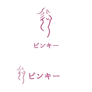杉本和久 (kaijin777)さんのガールズバーのロゴへの提案