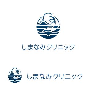 杉本和久 (kaijin777)さんのしまなみクリニックのロゴへの提案
