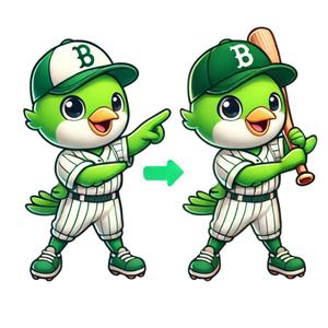 杉本和久 (kaijin777)さんの会社のイメージキャラクターへの提案