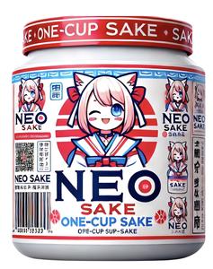 杉本和久 (kaijin777)さんの日本酒を海外に売り出すためのワンカップのデザインラベルへの提案