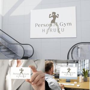 杉本和久 (kaijin777)さんのパーソナルジム『Personal Gym Haruku.』のロゴへの提案