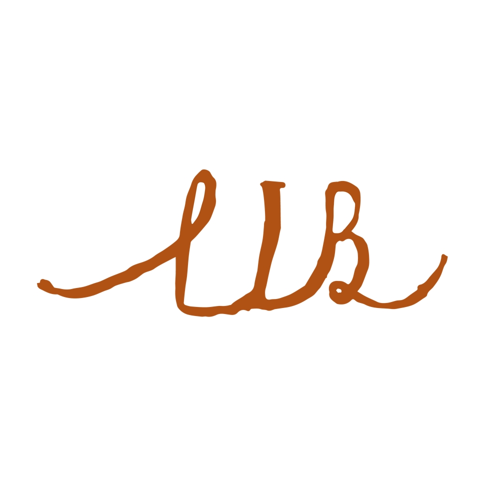 アパレルブランド「LIB」のロゴ