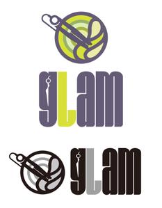 Zin (zins_factory)さんの美容室「glam」のロゴへの提案