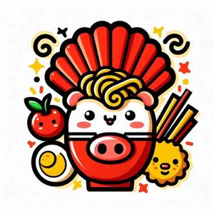 ターコイズデザイン (blue_sky15)さんのまつやま帆立豚骨ラーメン　一誠のキャラクターへの提案