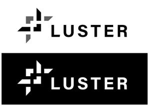 MONO (designlance)さんのアパレルブランド「LUSTER」(ラスター)のシンボルマーク付きロゴへの提案