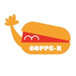 rubato_design (rubato_design)さんの大学校内のコッペパン屋「COPPE-R」のロゴへの提案