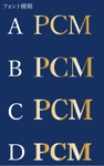 rubato_design (rubato_design)さんの不動産投資会社『株式会社パラマウント・キャピタルマネジメント（PCM）』様のロゴへの提案