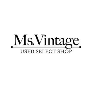rubato_design (rubato_design)さんの中古ラグジュアリーブランドショップ「Ms.Vintage」のロゴ制作への提案
