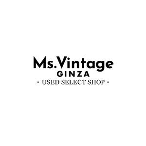 rubato_design (rubato_design)さんの中古ラグジュアリーブランドショップ「Ms.Vintage」のロゴ制作への提案