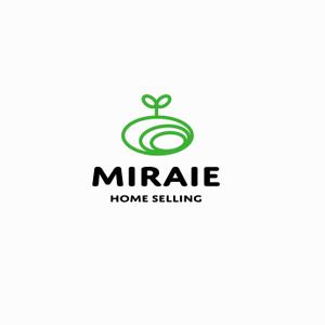 猪子 伸一 (uribo2522)さんの不動産売買業者、株式会社ミライエ不動産販売、Miraie、のロゴへの提案