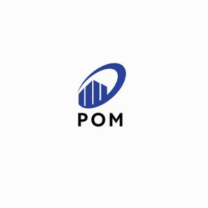 猪子 伸一 (uribo2522)さんの不動産会社『POM』のロゴ作成への提案