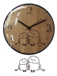 yumiko iimori (Alocasia)さんの雑貨店向け掛け時計イラスト用デザイン案募集への提案