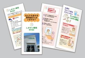 永野 武宏 (NAGANO_TAKEHIRO)さんの薬局の店舗案内パンフレットへの提案