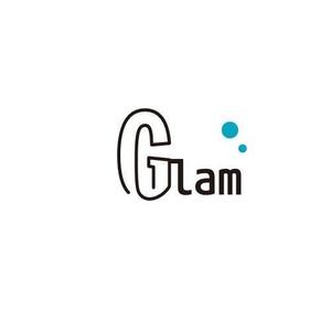 植田茉奈美 (Ueda1103)さんの美容室「glam」のロゴへの提案