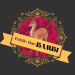 植田茉奈美 (Ueda1103)さんの飲食店「Public Bar BAMBI」のロゴへの提案