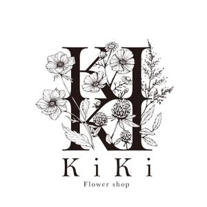 シーエヌ デザイン / CNdesign ()さんのフラワーショップ「KIKI」のロゴへの提案