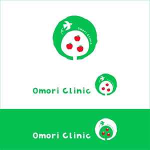 おこすぎ。 (K0SUG1)さんのクリニック「Omori Clinic」のロゴへの提案