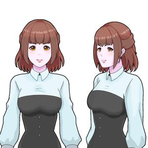 かなろー (kanaroo)さんのスマートフォンの位置ゲームのアバターのキャラクター作成依頼への提案
