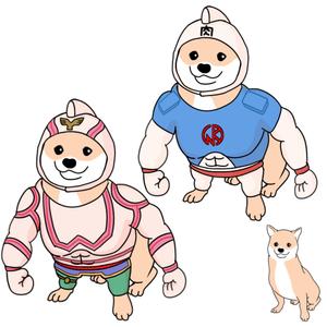 かなろー (kanaroo)さんの【キン肉マン好き歓迎】企画書内で使用するキン肉マン二足歩行ペット服完成品イメージイラストへの提案