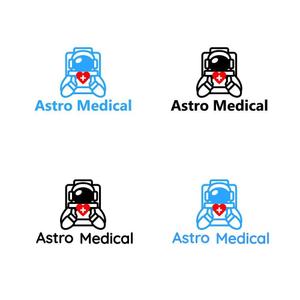 N.design@nagai (nagai_Ndesign)さんのAstroMedical株式会社のロゴ  (宇宙ベンチャー企業のロゴデザイン作成)への提案