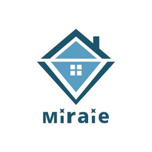 クリエーションスペース (Creation_Space)さんの不動産売買業者、株式会社ミライエ不動産販売、Miraie、のロゴへの提案