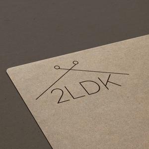 kei (ke___ii)さんの美容室「2LDK」のロゴへの提案