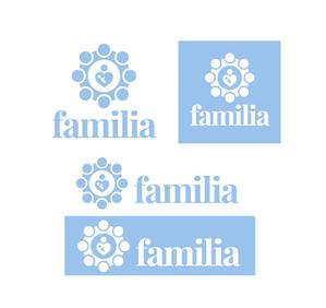 chanki_sada (chanki_sada)さんの子育てコミュニティサロン「familia」のロゴへの提案