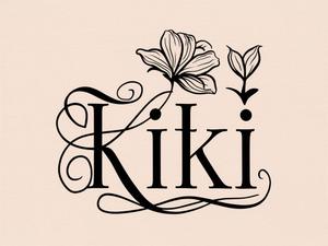 NAVNEET SINGH (HANAVI)さんのフラワーショップ「KIKI」のロゴへの提案
