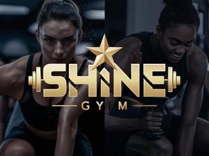 NAVNEET SINGH (HANAVI)さんのPersonal Gym  Shine のロゴへの提案
