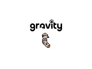 NAVNEET SINGH (HANAVI)さんの靴下ショップ「gravity」のロゴへの提案