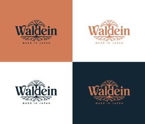 NAVNEET SINGH (HANAVI)さんのWALDEIN　革製品ブランドロゴ制作への提案